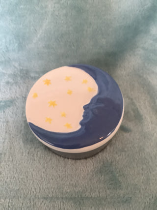 Trinket Box - Ceramic Celestial