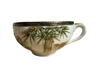 Japanese Lithophane Geisha Teacup