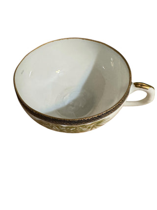 Japanese Lithophane Geisha Teacup