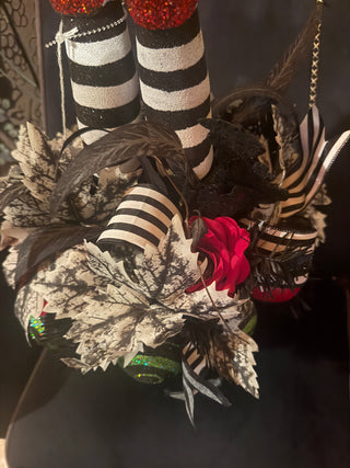 Halloween Centerpiece, Whimsical Arrangement Witch Wizard Of Oz