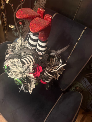Halloween Centerpiece, Whimsical Arrangement Witch Wizard Of Oz
