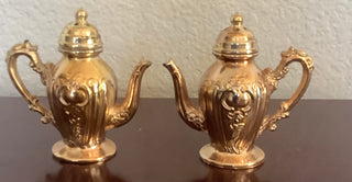Tea Kettle Salt & Pepper Shakers Vintage