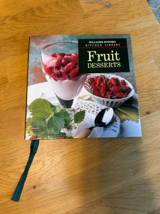 Williams Sonoma Fruit Desserts Cookbook