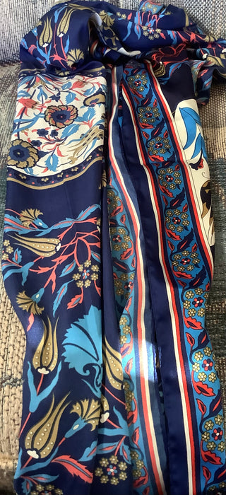 Bursa Silk Scarf Turkish Floral print