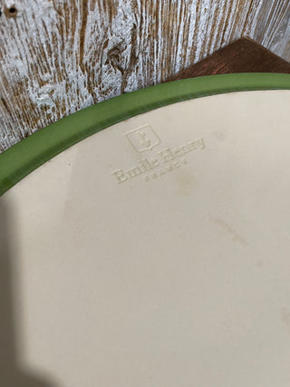 15.75" Emile Henry France Oval Green Platter--SP