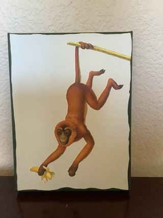 Monkey Canvas Print 10"x7"