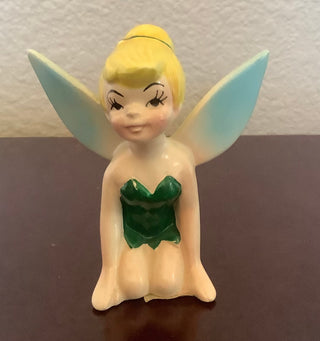 Vintage Porcelain Tinker Bell, 1960's-1970's