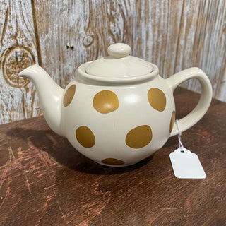 Gold Price & Kensington Teapot w/ Filter--SP