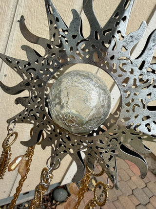 Suncatcher Tin Star-Globe
