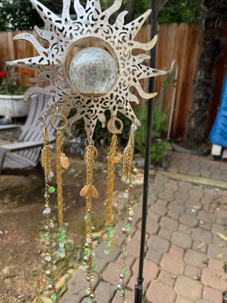 Suncatcher Tin Star-Globe
