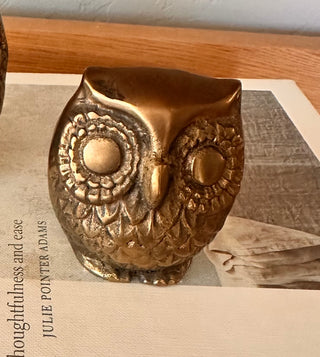 VTG brass owl/2.5 inch MTS
