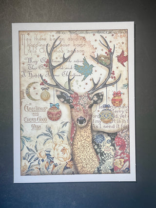 Vintage Inspired Christmas Card Variety Set 1