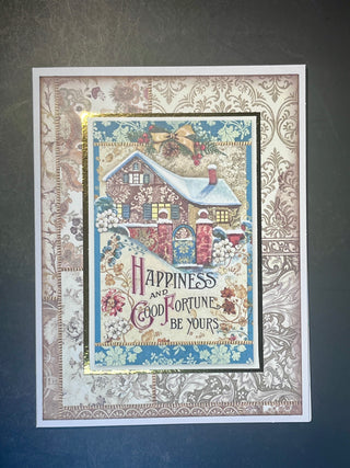 Vintage Inspired Christmas Card Variety Set 2