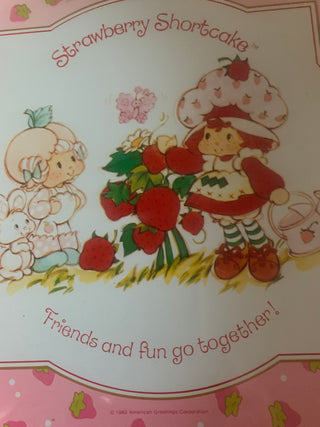 Vntg  1982 Strawberry Shortcake Tray