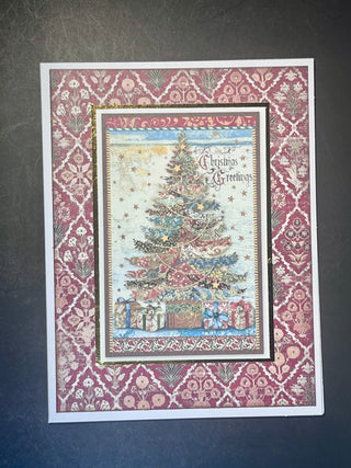 Vintage Inspired Christmas Card Variety Set 2