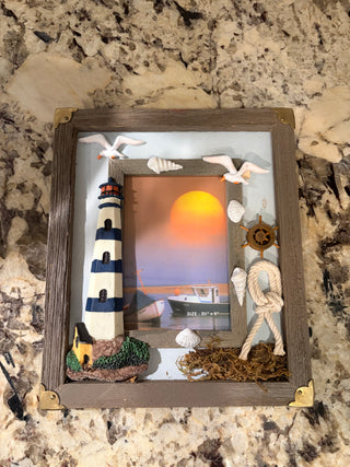 Lighthouse/Nautical Picture Frame