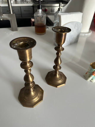 VTG Brass Candlesticks
