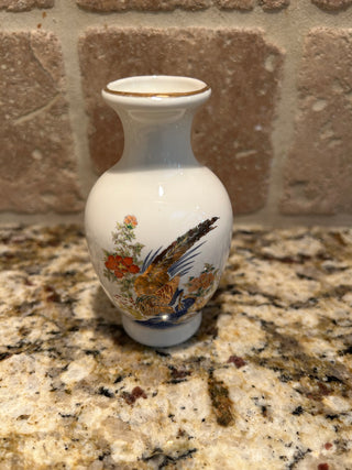 Vintage  Mini Japanese Porcelain Vase