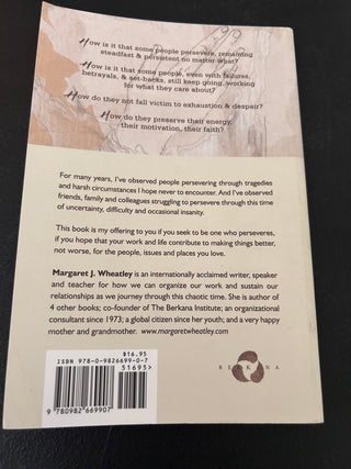 Perseverance by Margaret J. Wheatley