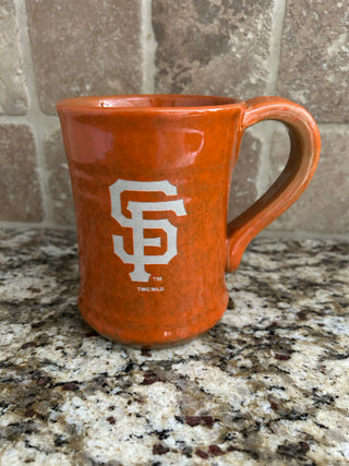 Large SF Giants Pottery Mug