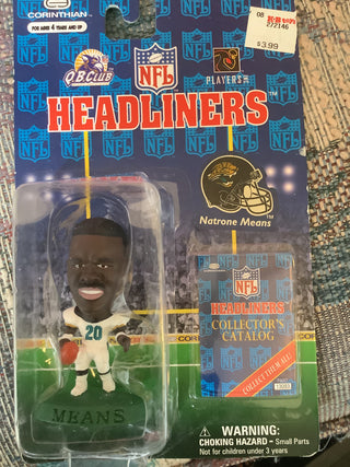 Natrone Means NFL Headliner 1996 Vinyl Figure