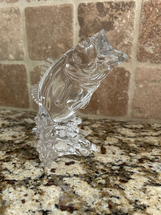 Large Mouth Bass Princess House Figurine