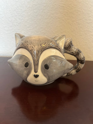 Coffee Mug, Raccoon's Head