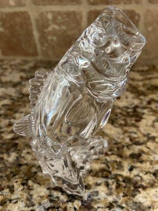 Large Mouth Bass Princess House Figurine