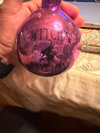 Witches Potion Purple bottle