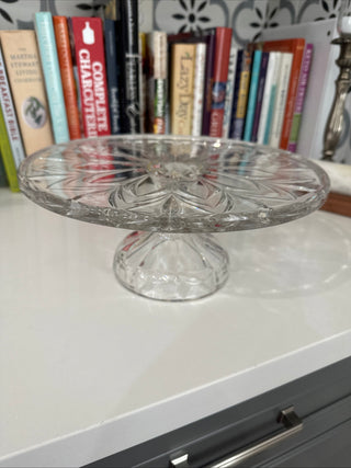 Waterford Maquis Crystal Cake Plate
