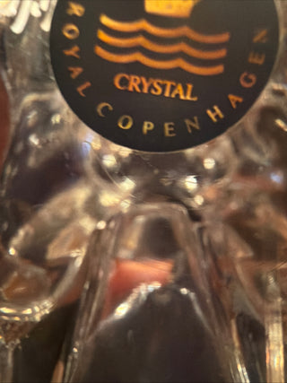 Rare Royal Copenhagen Crystal Sitting Bear VV MTS
