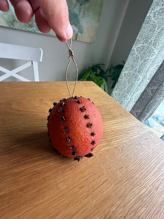 Orange w/Cloves Ornament