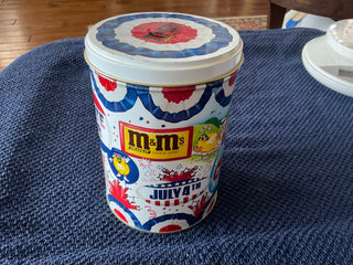 Vintage M&M 1988 Vote Tin