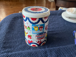 Vintage M&M 1988 Vote Tin