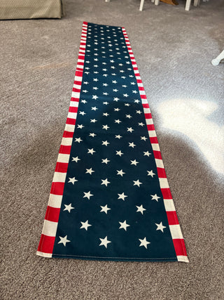 Red White & Blue Table Runner