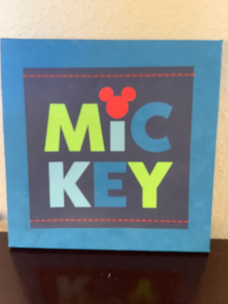 Mickey Canvas Wall Decor
