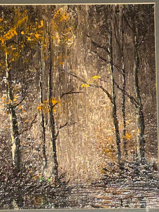 Wall Art: Birch Forest in Autumn