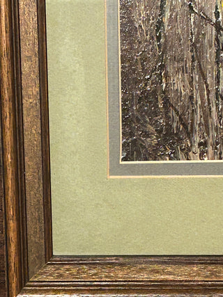Wall Art: Birch Forest in Autumn