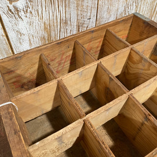 7UP Seven Up Soda Bottle Wood Crate, LA--SP