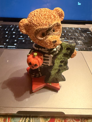 Halloween Teddy Bears in Costume Figurine 4"