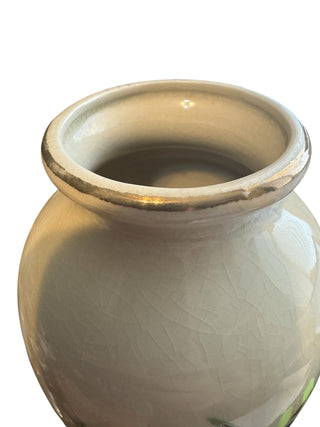 Vintage 1970s Japanese Satsuma-Style Vase