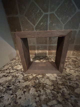 8.25” Square Rustic Wall Shelf
