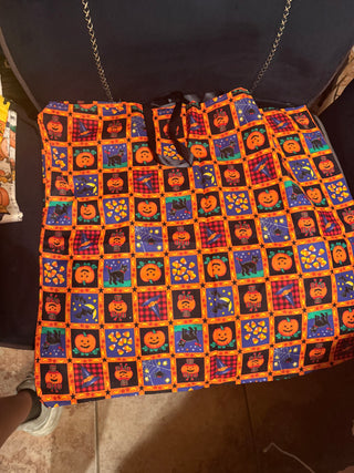 3 Halloween fabrics