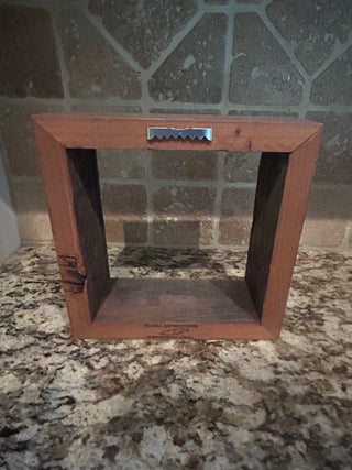 8.25” Square Rustic Wall Shelf
