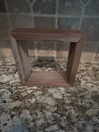 7.25” Rustic Square Wall Shelf