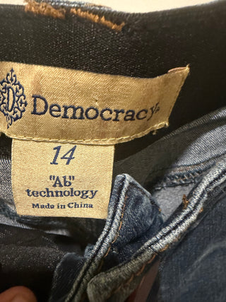 Democracy Ab Technology Size 14 boot cut