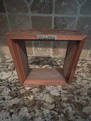 7.25” Rustic Square Wall Shelf
