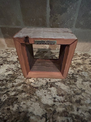 5.25” Rustic Square Wall Shelf