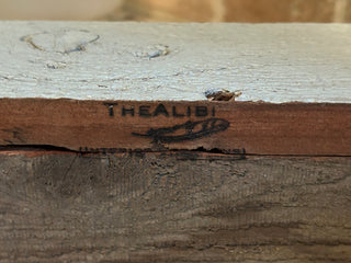 17” Rustic Wood Planter Box/Shelf