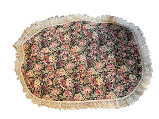 Set of 3 Vintage 1980s Reversible Floral Placemats